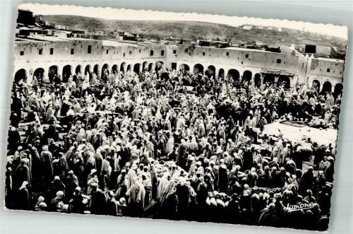 Ghardaia Tracht Marktplatz