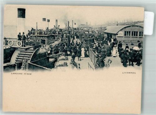 Liverpool Hafen Landig Stage