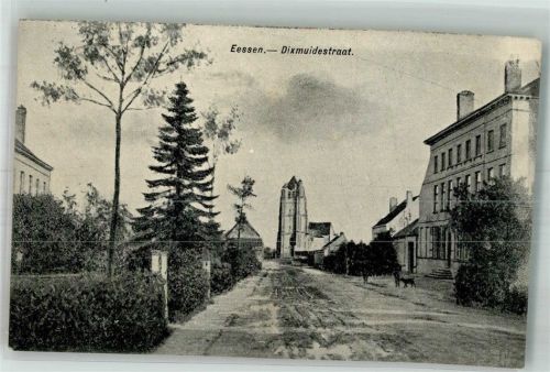 Eessen 1916 Feldpost WK I 52.Res.Inf.Div. Dixmuidestraat