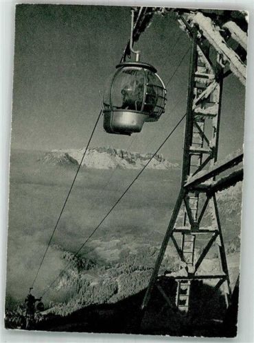 Schönau Seilbahn Jennerbahn mit Untersberg Fotograf Baumann