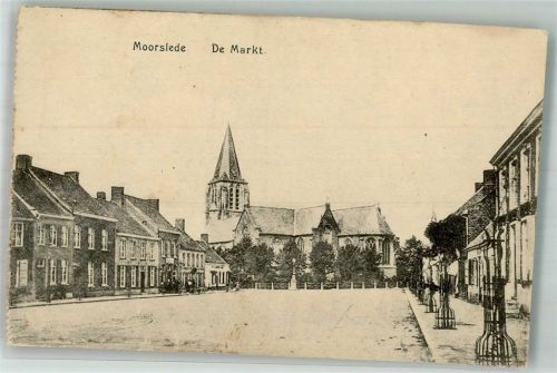 Moorslede Kirche Marktplatz