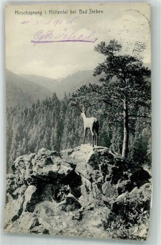 Bad Steben 1913 Hirschsprung Höllental