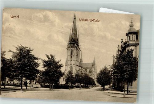 Wesel 1916 Willibrordiplatz