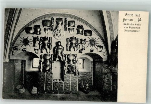 Bernau 1905 Rüstkammer im Steintor Fotograf Teichmann