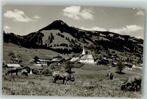 Obermaiselstein Kirche Kühe
