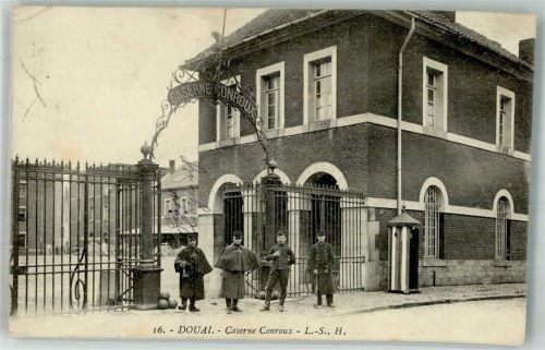 Douai 1914 Kaserne Uniformfeld WK I 6. Armee