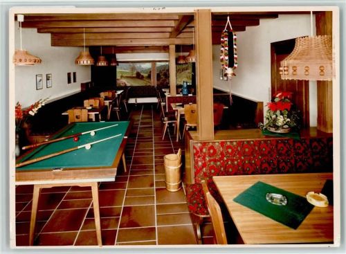 Aigis Hotel Ochsenkopf Innenaufnahme Billard