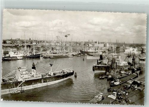 Rotterdam 1958 Hafen