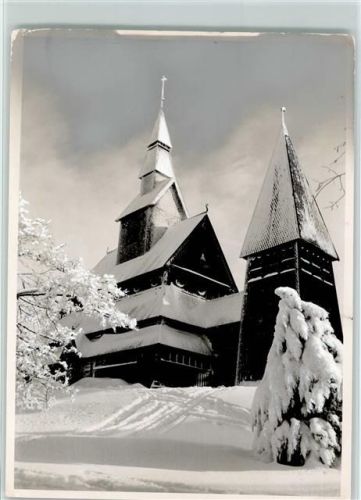 Hahnenklee-Bockswiese Evangel. Kirche Winter