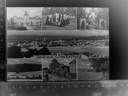 Bückeburg Mehrfachbildkarte