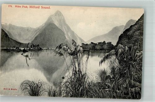 Wellington Mitre Peak Milford Sound/Piopiotahi im Fiordland-Nationalpark