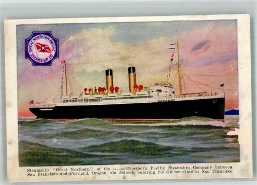Dampfer Great Northern der Great Northern Pacific Steamship Company