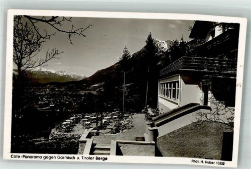 Garmisch-Partenkirchen Cafe Panorama Tiroler Berge Terrasse