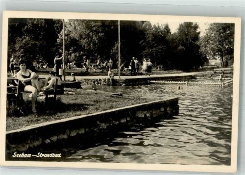 Seeham 1936 Schwimmbad