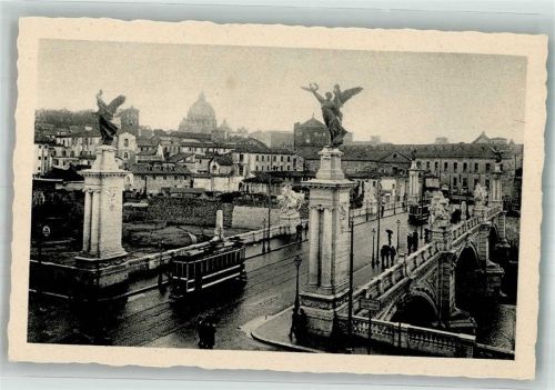 Roma Ponte Vittorio Emanuele Straßenbahn