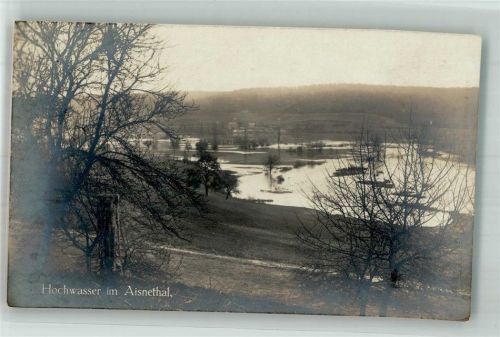 Laon 1917 Feldpost WK I Nr, 243 Hochwasser Aisnethal