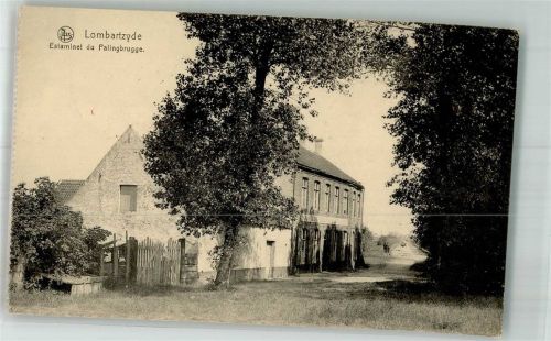 Lombartzyde 1915 Feldpost WK I Res.Inf.Rgt. 237 Taverne von Palinbrugge