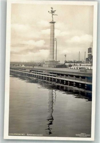Helsingborg Schifffahrts- Denkmal Hafen