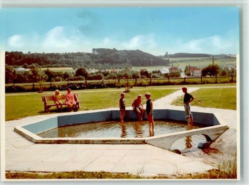 33165 W4791 Henglarn FOTO KEINE AK Kinder im Brunnen