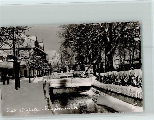 Bad Wörishofen Kurpromenade Winteraufnahme