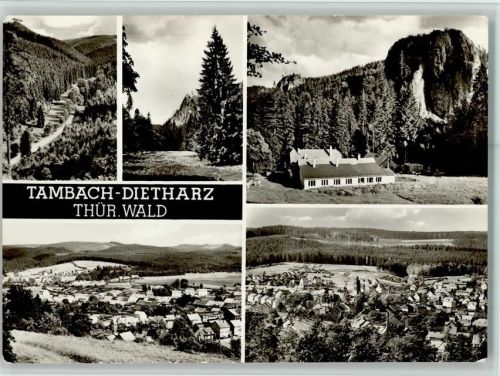 Tambach-Dietharz Ortsansichten Mehrfachaufnahme
