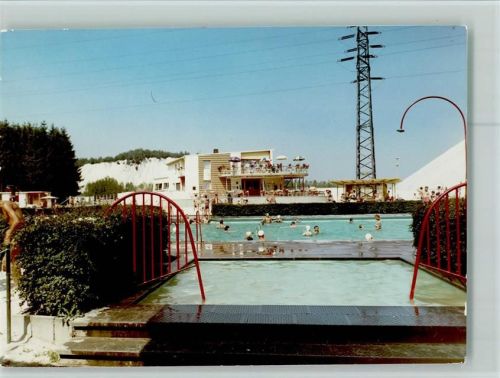 92242 W8452 Hirschau , Oberpf FOTO KEINE AK Freibad