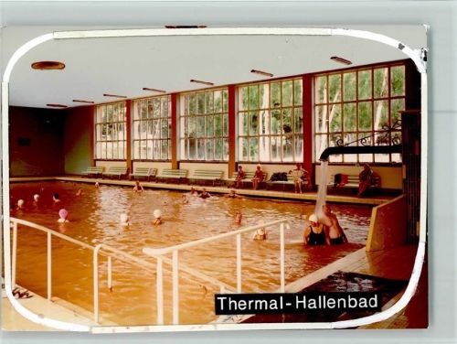 Bad Breisig Thermal-Hallenbad Innenaufnahme Badekappenpflicht