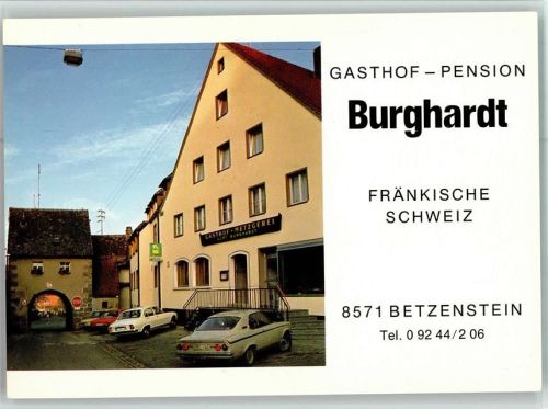 Betzenstein Gasthof Pension Burghardt