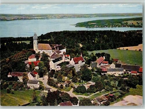 Andechs Luftaufnahme Kloster Andechs Ammersee
