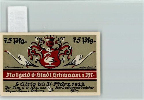 Schwaan Notgeld