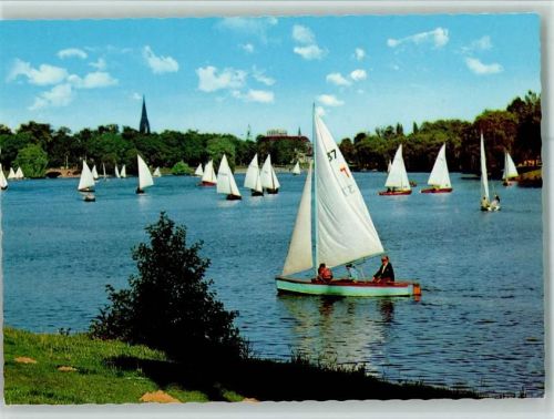 Münster Am Aasee Segelboote AKU2