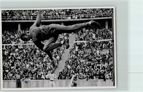 Stradlespringer Johnson USA Olympiade 1936 Sammelbild Band II Gruppe 58