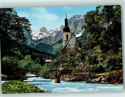 Ramsau Kirche mit Reiteralpe