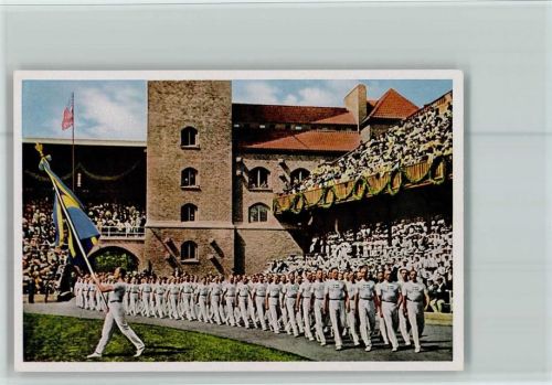 Stockholm Turner Sammelbild Olympiade 1936 Gruppe 54