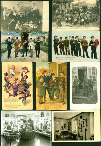 Instrumente Lot mit 26 AK, 1914-1979; teils leichte gebrauchsspuren, teils gelaufen