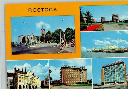 Rostock Riesenkarte