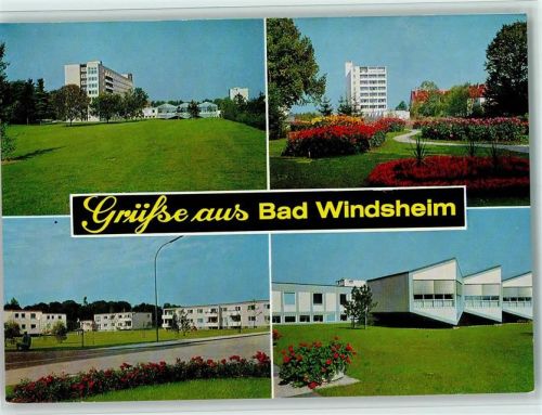 Bad Windsheim Kurpark und Schwesternwohnhaus