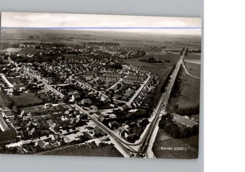 26452 W2945 Sande , Kr Friesl - Fliegeraufnahme