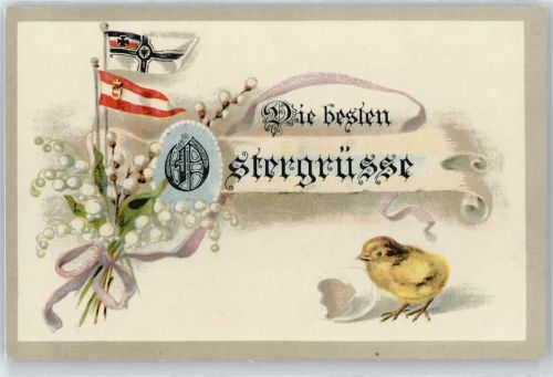 Kriegsflagge , Ostergrüsse