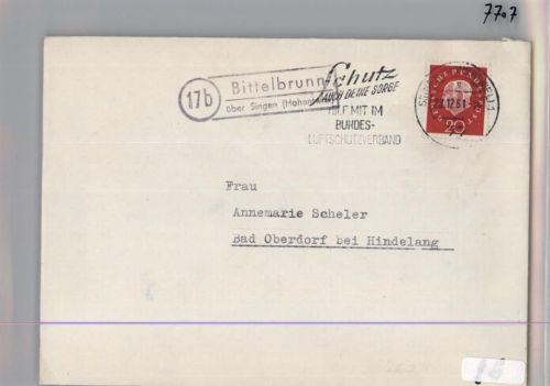 Bittelbrunn Landpoststempel