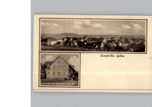 35305 W6310 Lumda - Gasthaus, Metzgerei Otto Born