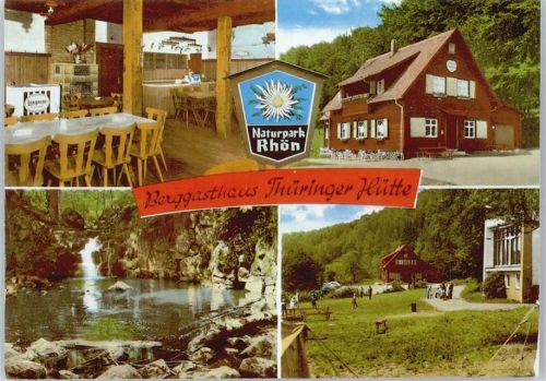 Urspringen Berggasthof Thüringer Hütte