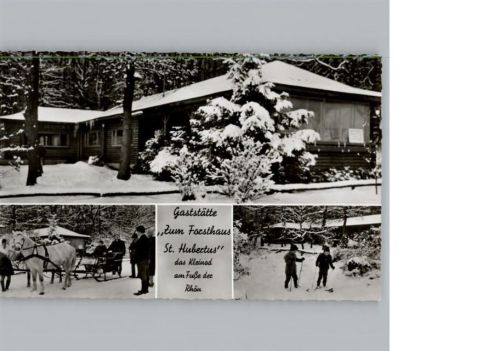 Hünfeld Gaststätte Zum Forsthaus St. Hubertus