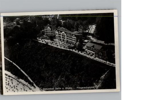18586 O2356 Sellin , Ostseebad - Fliegeraufnahme