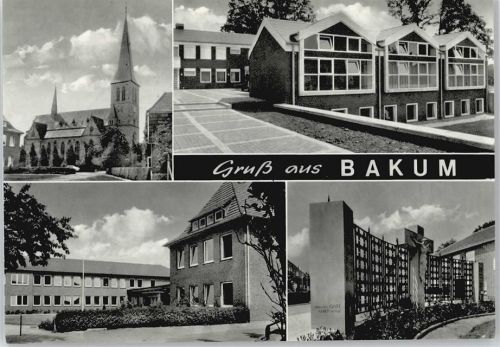 Bakum Kirche Haus Baum Denkmal Kreuz