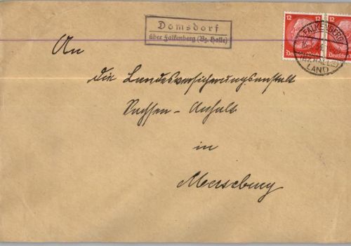 Domsdorf Landpoststempel