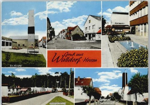 Walldorf Ludwigstrasse , Kastanienweg , Gartenstrasse