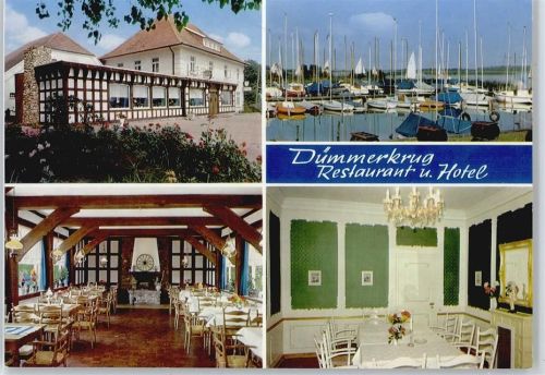 Dümmerlohausen Restaurant Hotel Dümmerkrug Blumen Tisch Stuhl