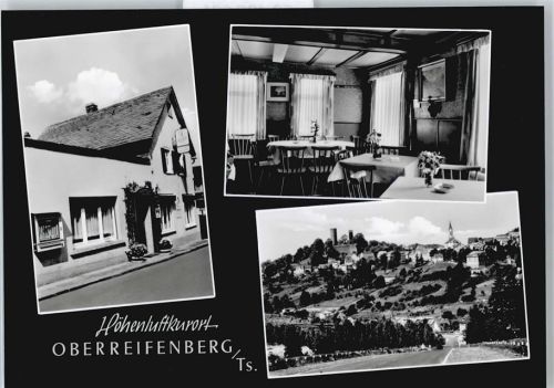 Oberreifenberg Gesamtansicht Haus Tisch Stuhl