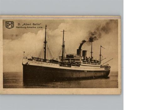 Dampfer Albert Ballin